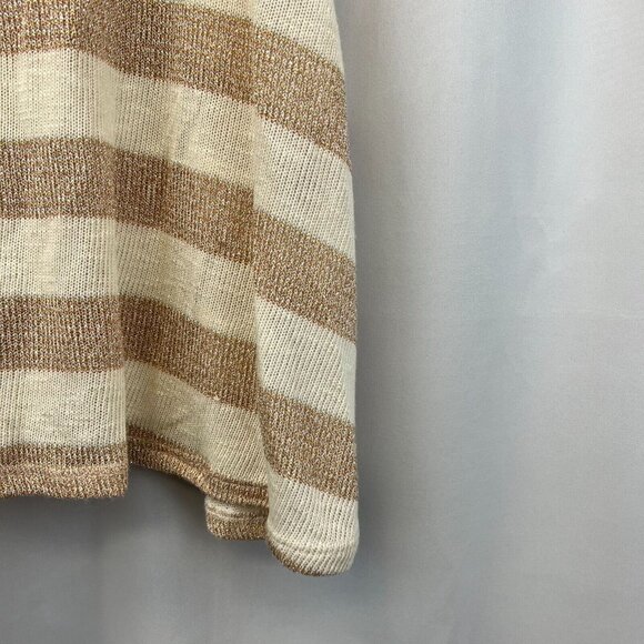 Splendid Womens Multicolor Striped Knitted Glitter Pullover Tank Top Size XS - Picture 6 of 8